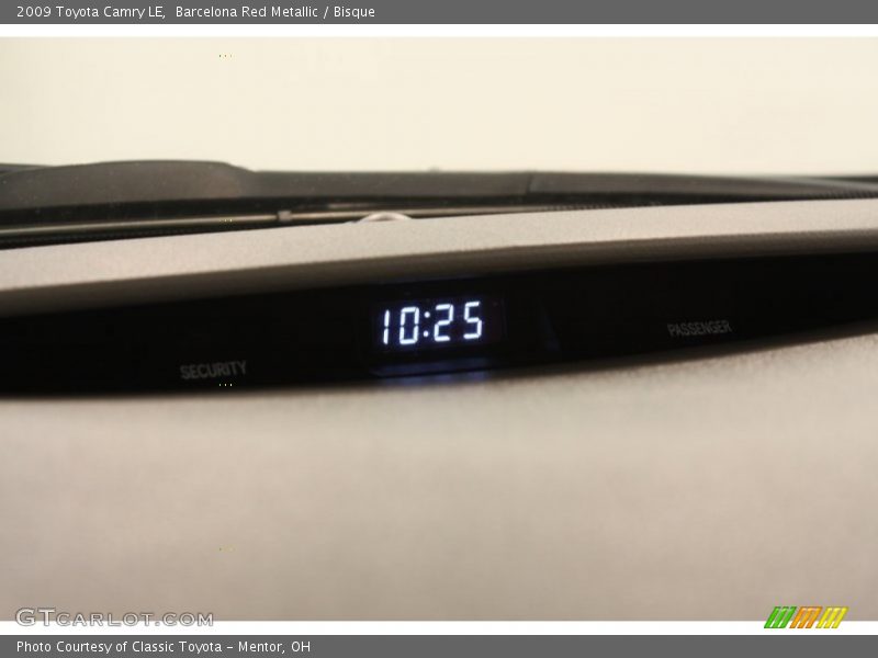 Barcelona Red Metallic / Bisque 2009 Toyota Camry LE