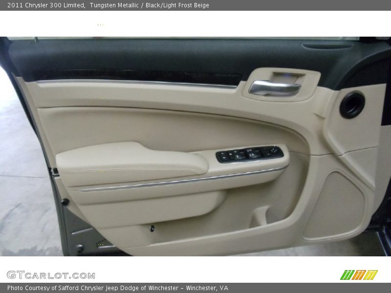 Tungsten Metallic / Black/Light Frost Beige 2011 Chrysler 300 Limited