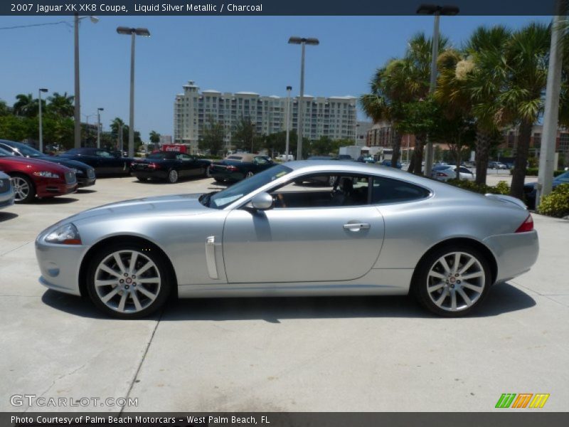  2007 XK XK8 Coupe Liquid Silver Metallic