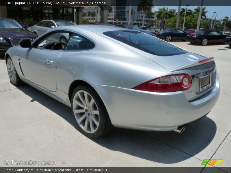  2007 XK XK8 Coupe Liquid Silver Metallic