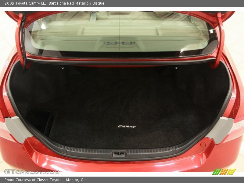 Barcelona Red Metallic / Bisque 2009 Toyota Camry LE