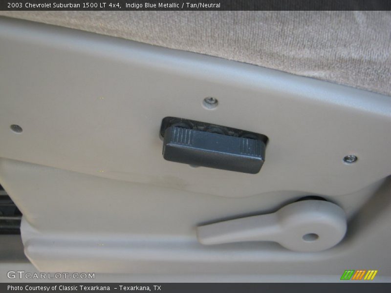 Indigo Blue Metallic / Tan/Neutral 2003 Chevrolet Suburban 1500 LT 4x4