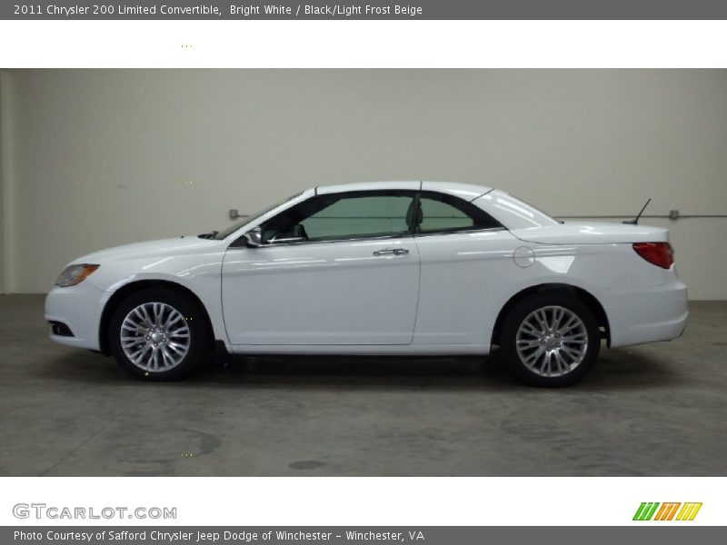  2011 200 Limited Convertible Bright White
