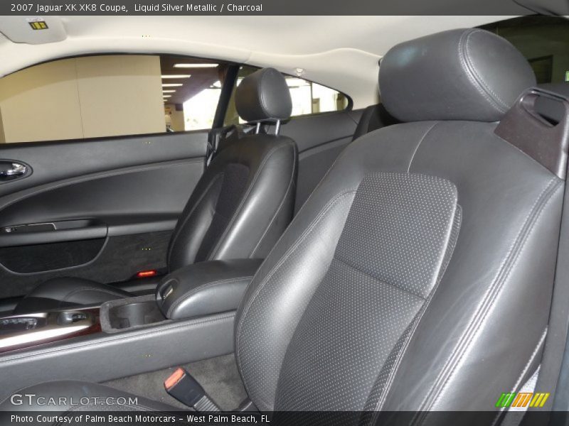  2007 XK XK8 Coupe Charcoal Interior