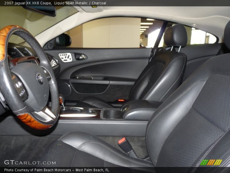  2007 XK XK8 Coupe Charcoal Interior