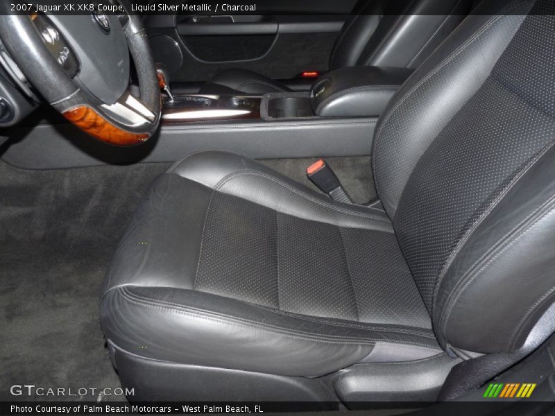 2007 XK XK8 Coupe Charcoal Interior