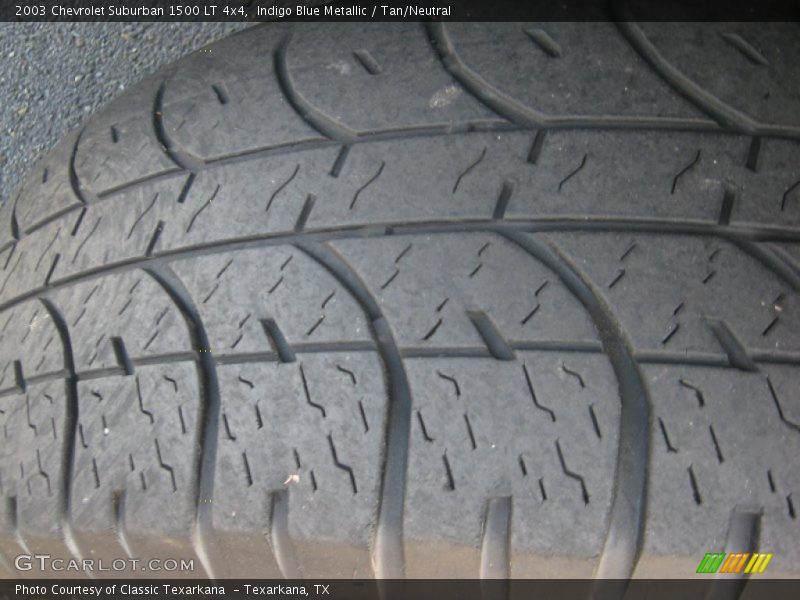 Indigo Blue Metallic / Tan/Neutral 2003 Chevrolet Suburban 1500 LT 4x4