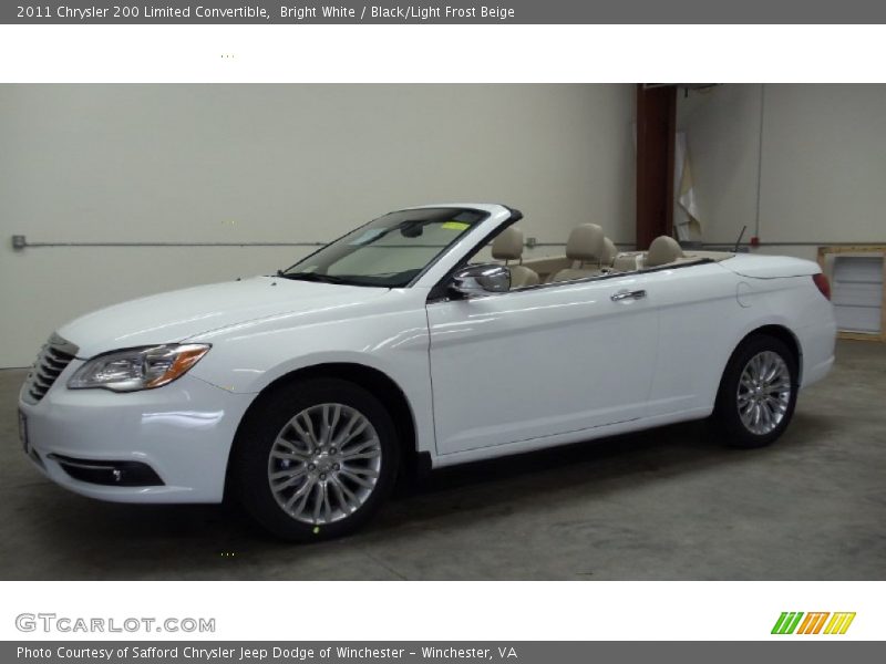 Front 3/4 View of 2011 200 Limited Convertible