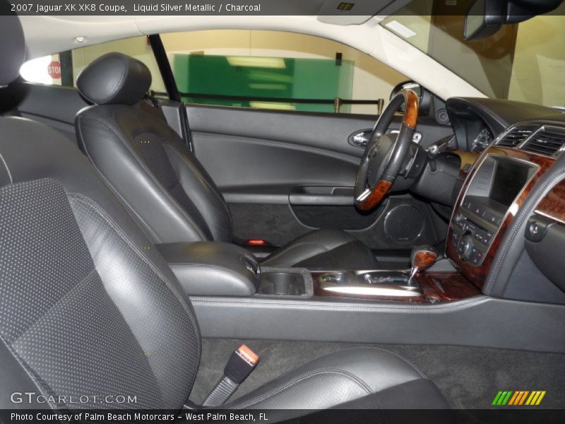  2007 XK XK8 Coupe Charcoal Interior