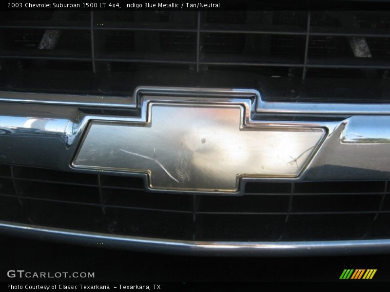 Indigo Blue Metallic / Tan/Neutral 2003 Chevrolet Suburban 1500 LT 4x4