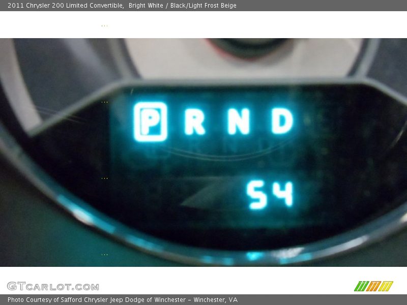 Bright White / Black/Light Frost Beige 2011 Chrysler 200 Limited Convertible
