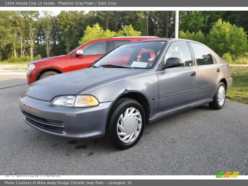 Phantom Gray Pearl / Dark Grey 1994 Honda Civic LX Sedan
