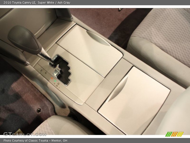 Super White / Ash Gray 2010 Toyota Camry LE