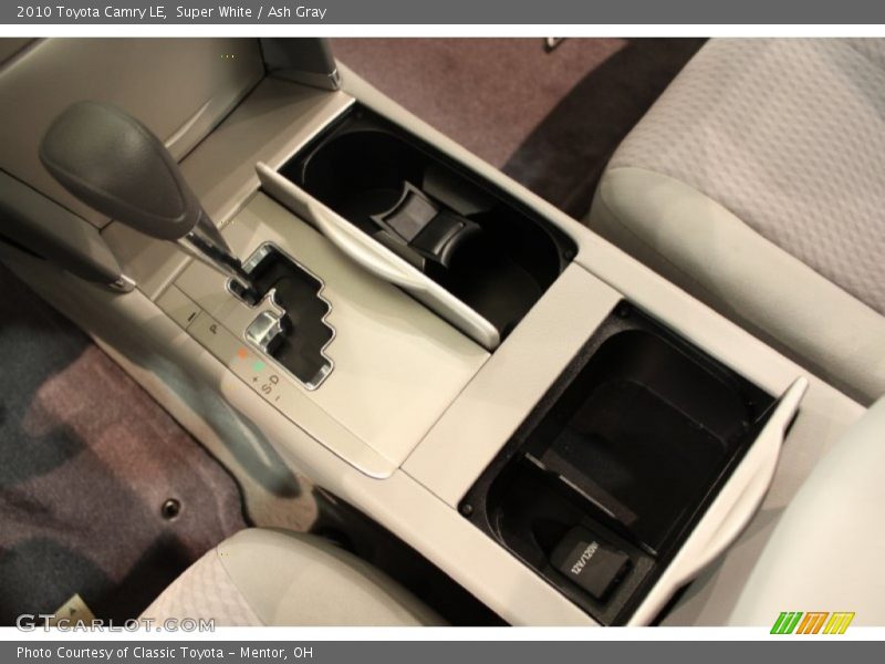 Super White / Ash Gray 2010 Toyota Camry LE