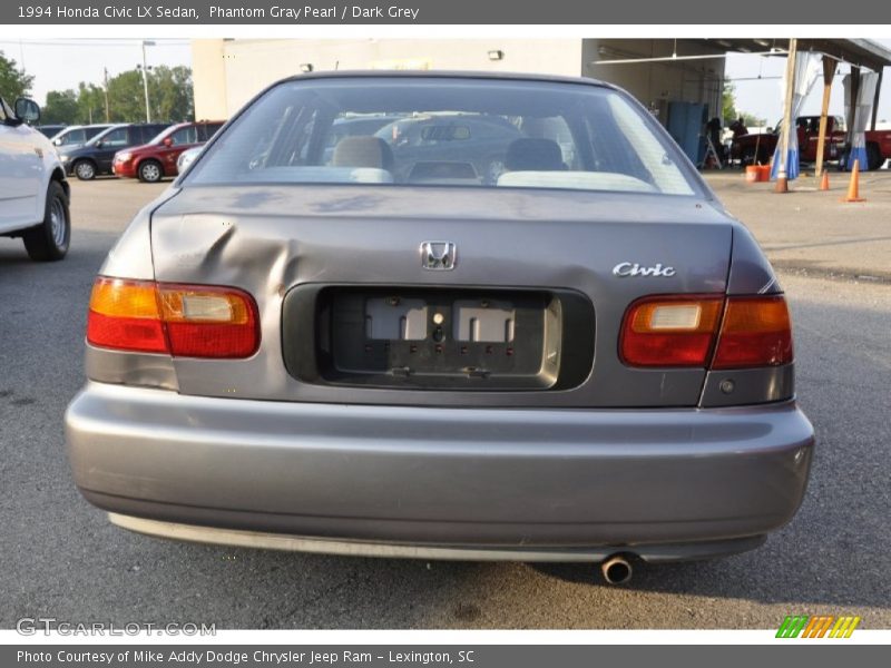 Phantom Gray Pearl / Dark Grey 1994 Honda Civic LX Sedan
