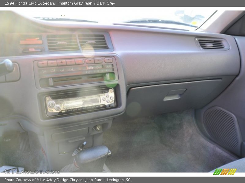 Phantom Gray Pearl / Dark Grey 1994 Honda Civic LX Sedan