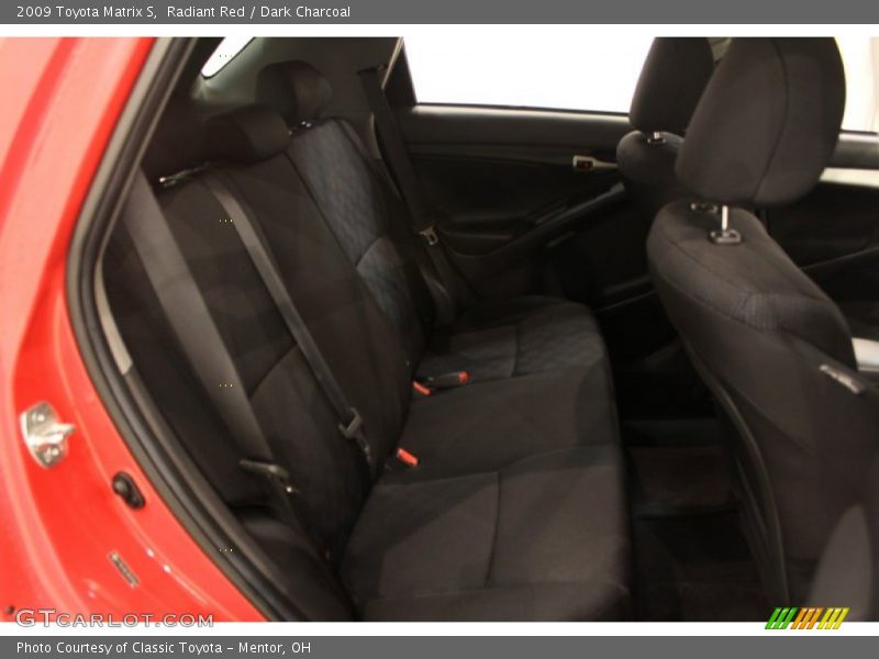 Radiant Red / Dark Charcoal 2009 Toyota Matrix S