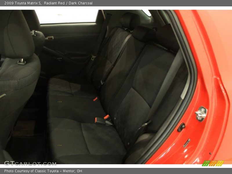 Radiant Red / Dark Charcoal 2009 Toyota Matrix S