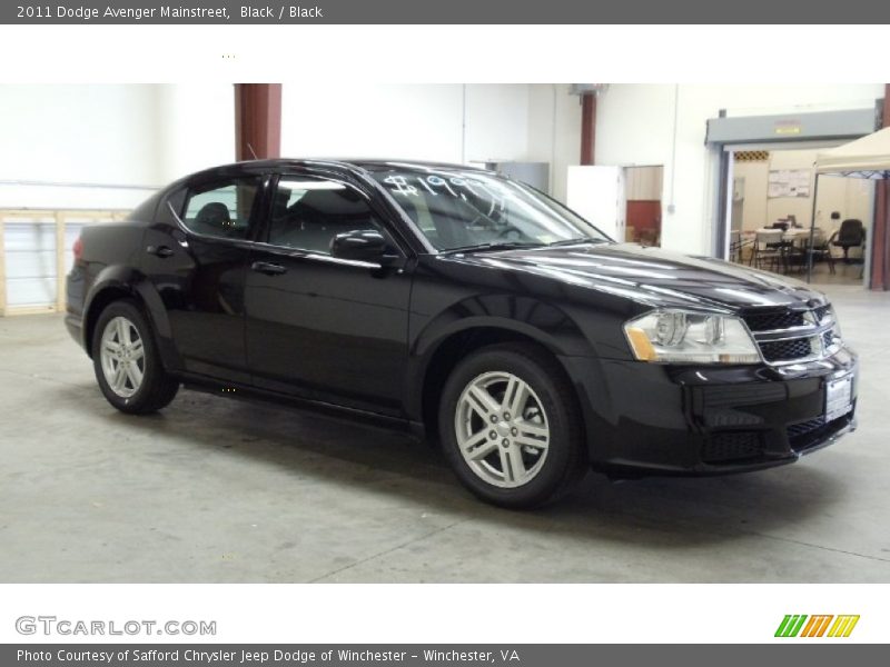 Black / Black 2011 Dodge Avenger Mainstreet