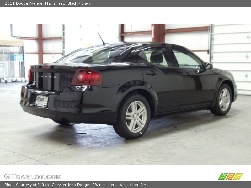 Black / Black 2011 Dodge Avenger Mainstreet