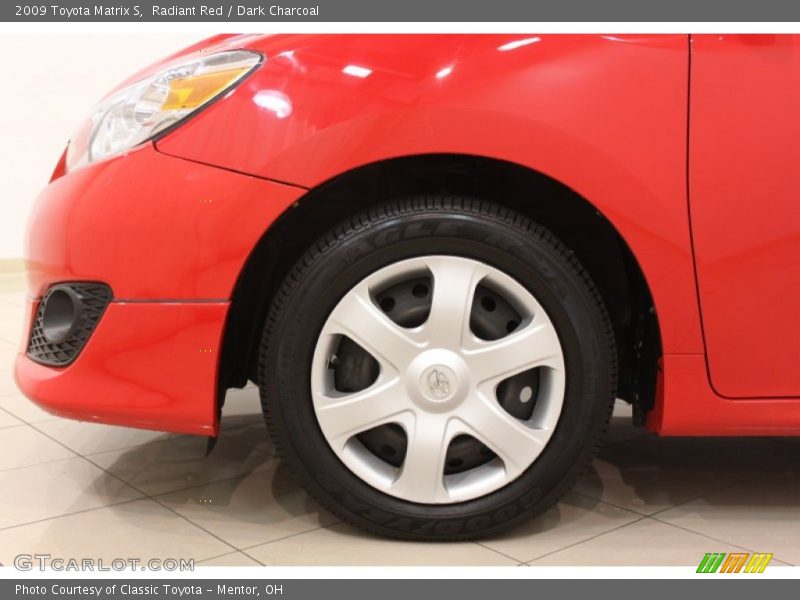 Radiant Red / Dark Charcoal 2009 Toyota Matrix S