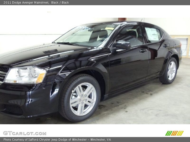 Black / Black 2011 Dodge Avenger Mainstreet