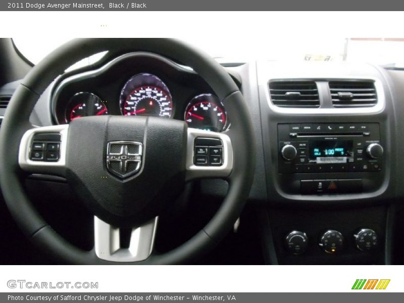 Black / Black 2011 Dodge Avenger Mainstreet