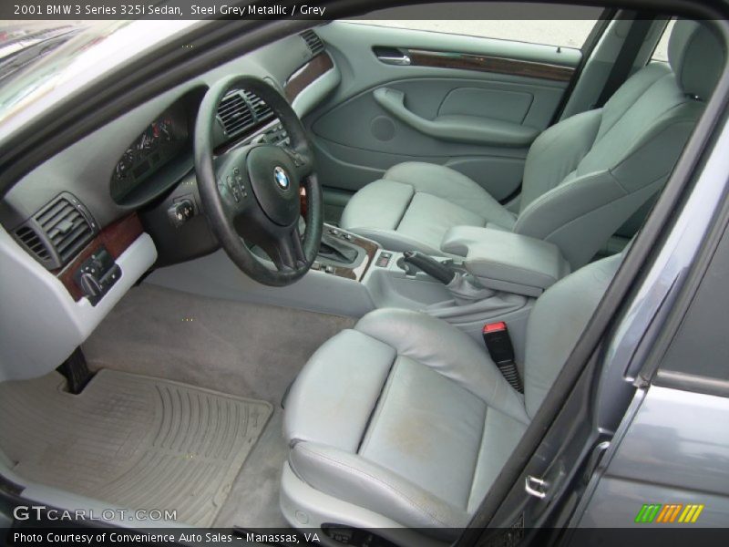  2001 3 Series 325i Sedan Grey Interior