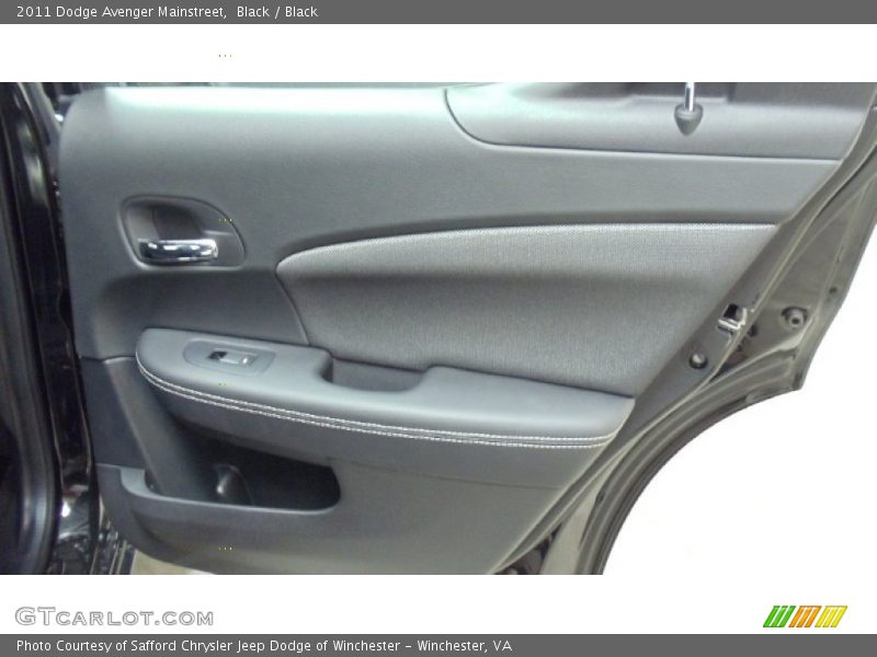 Black / Black 2011 Dodge Avenger Mainstreet