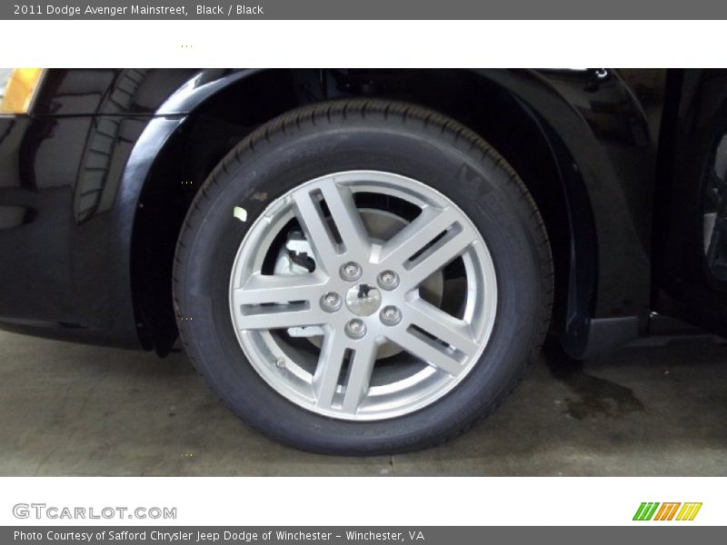 Black / Black 2011 Dodge Avenger Mainstreet