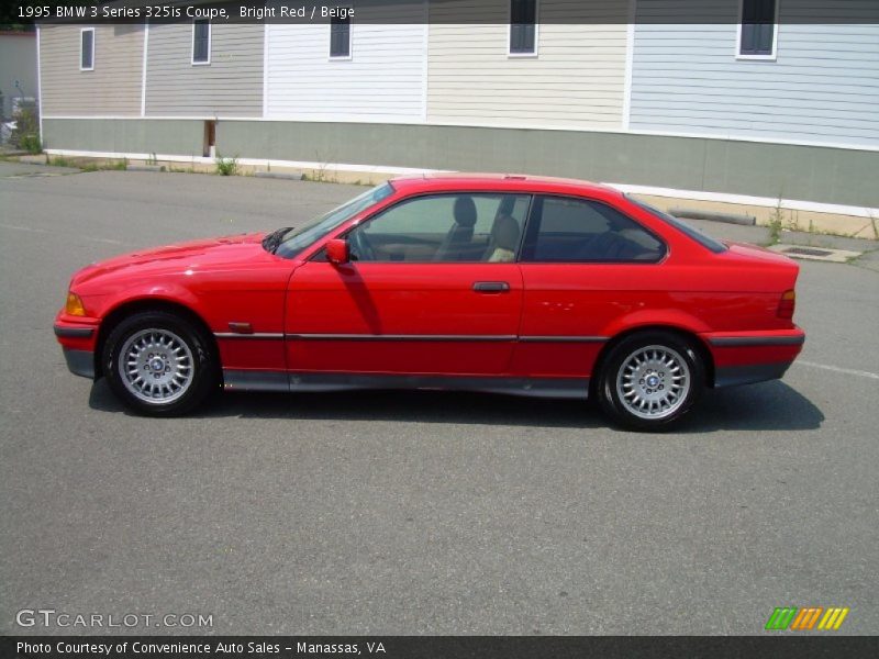  1995 3 Series 325is Coupe Bright Red