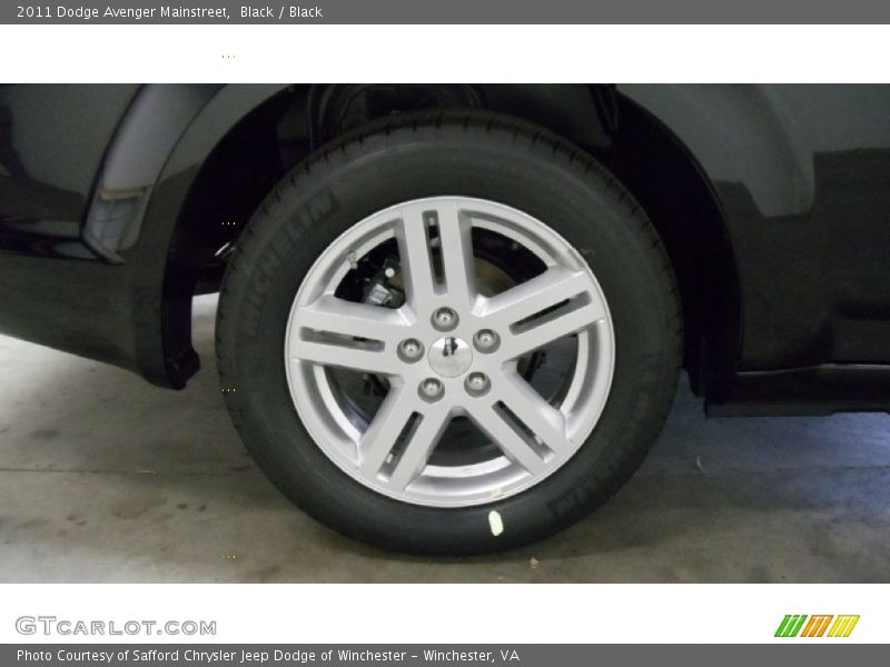 Black / Black 2011 Dodge Avenger Mainstreet