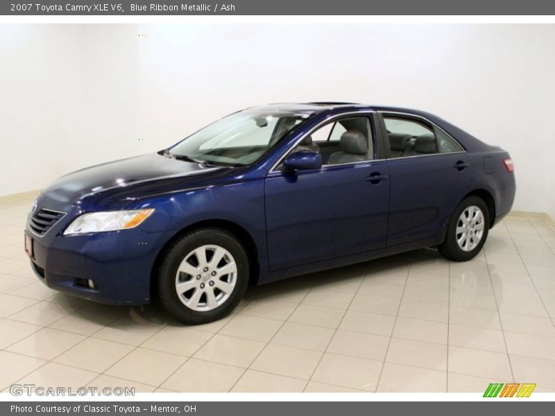 Blue Ribbon Metallic / Ash 2007 Toyota Camry XLE V6