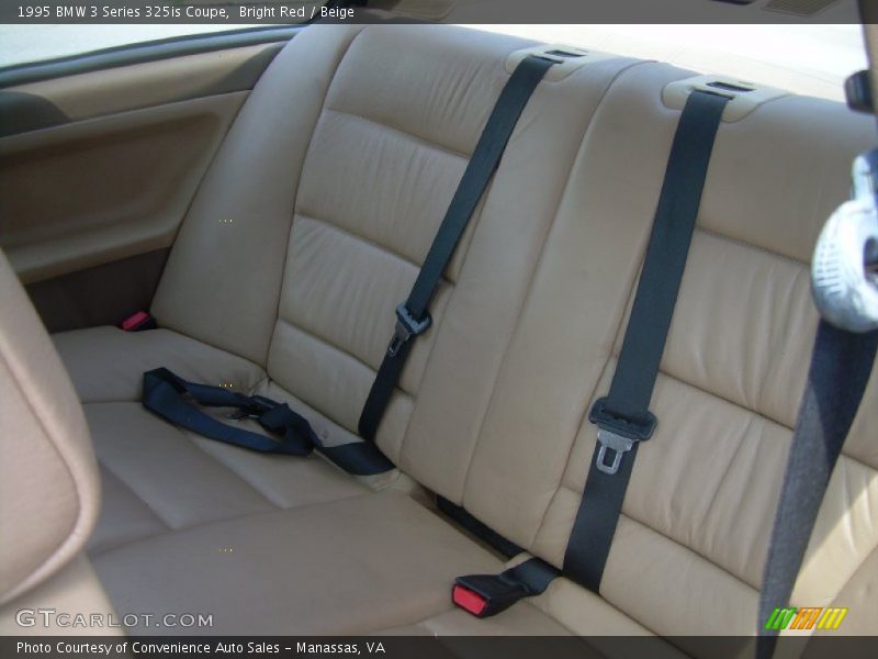 Bright Red / Beige 1995 BMW 3 Series 325is Coupe