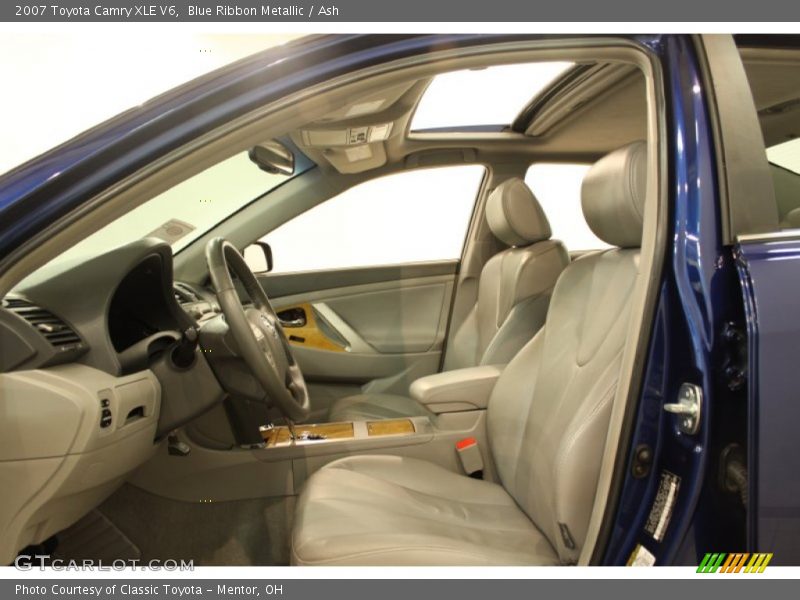 Blue Ribbon Metallic / Ash 2007 Toyota Camry XLE V6