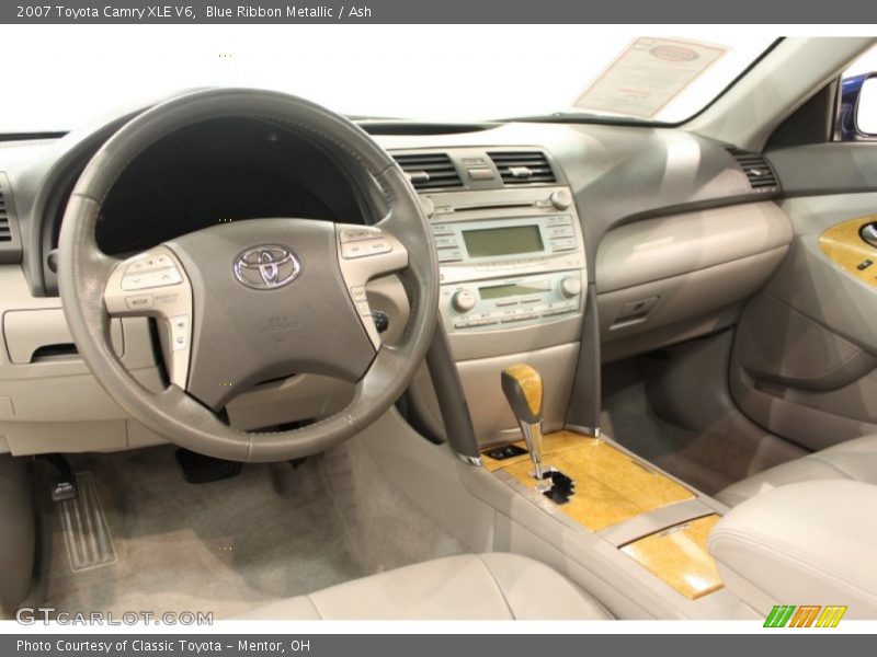 Blue Ribbon Metallic / Ash 2007 Toyota Camry XLE V6