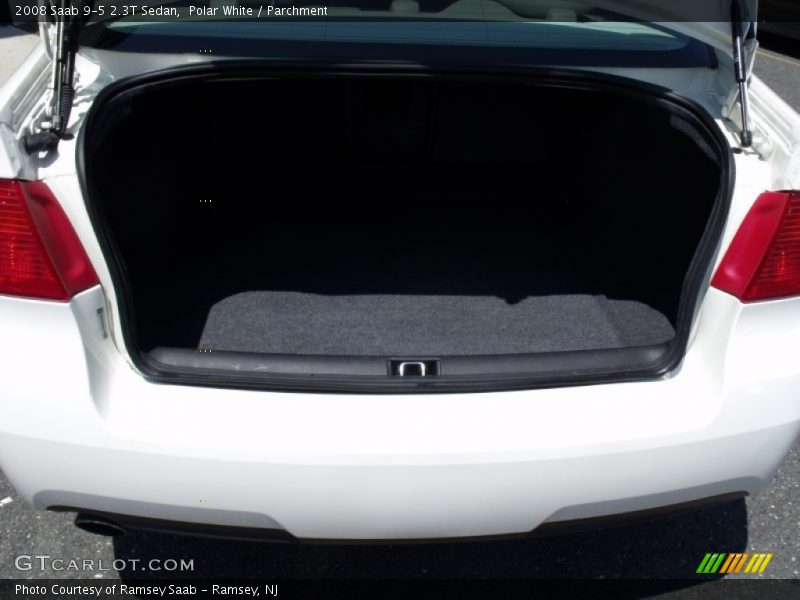 Polar White / Parchment 2008 Saab 9-5 2.3T Sedan