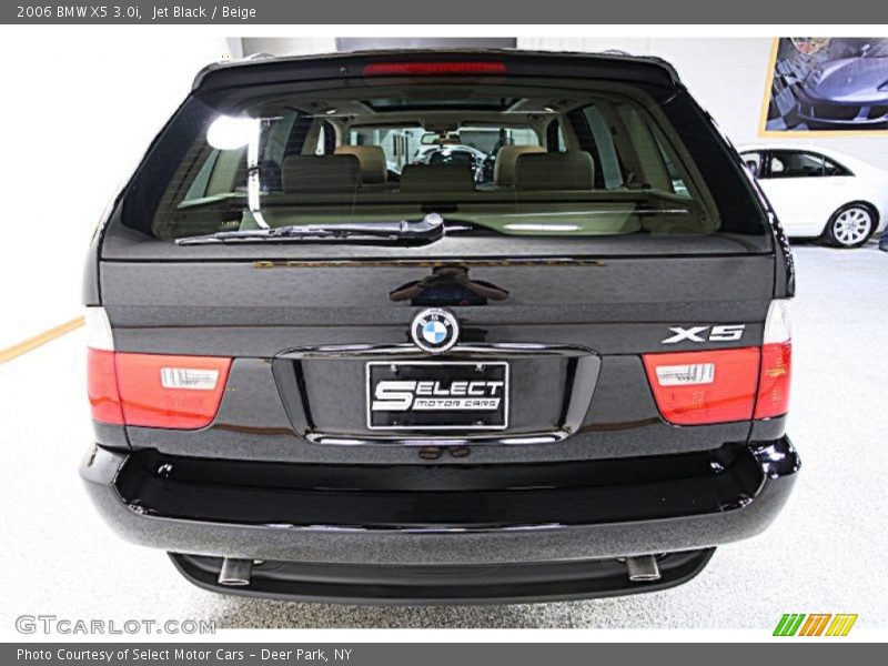 Jet Black / Beige 2006 BMW X5 3.0i