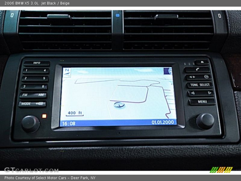 Jet Black / Beige 2006 BMW X5 3.0i