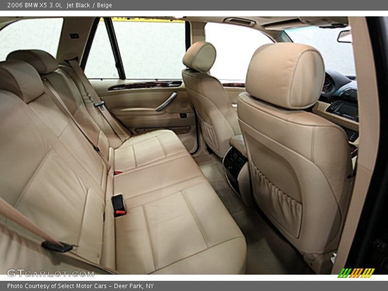Jet Black / Beige 2006 BMW X5 3.0i