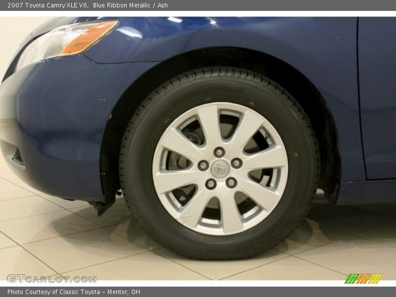 Blue Ribbon Metallic / Ash 2007 Toyota Camry XLE V6