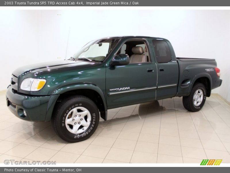 Imperial Jade Green Mica / Oak 2003 Toyota Tundra SR5 TRD Access Cab 4x4