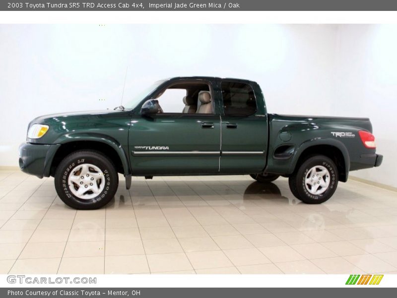 Imperial Jade Green Mica / Oak 2003 Toyota Tundra SR5 TRD Access Cab 4x4