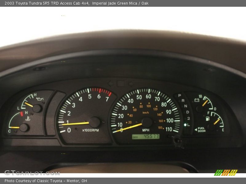  2003 Tundra SR5 TRD Access Cab 4x4 SR5 TRD Access Cab 4x4 Gauges