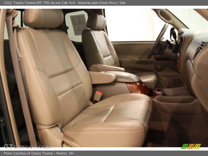 Imperial Jade Green Mica / Oak 2003 Toyota Tundra SR5 TRD Access Cab 4x4