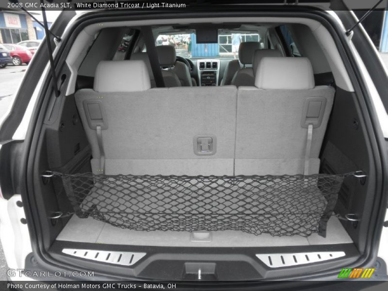 White Diamond Tricoat / Light Titanium 2008 GMC Acadia SLT
