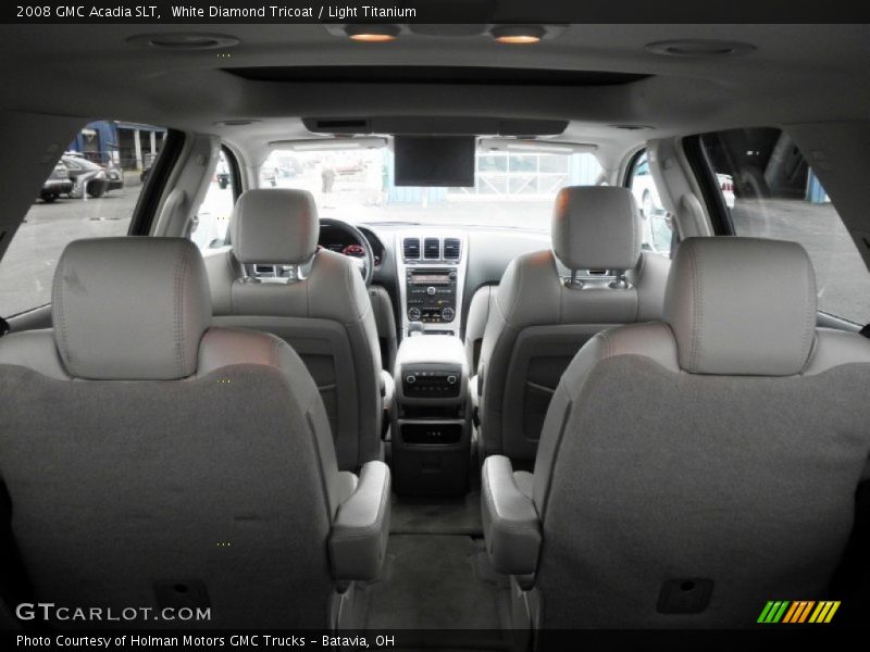White Diamond Tricoat / Light Titanium 2008 GMC Acadia SLT
