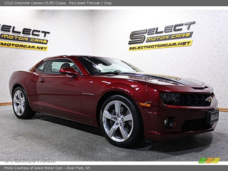 Red Jewel Tintcoat / Gray 2010 Chevrolet Camaro SS/RS Coupe