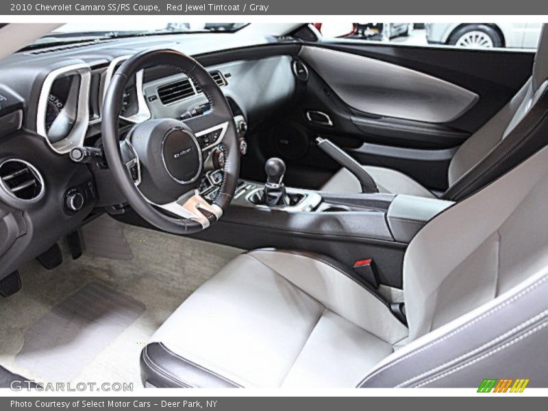  2010 Camaro SS/RS Coupe Gray Interior