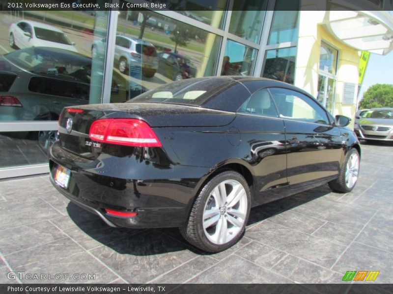 Black / Cornsilk Beige 2012 Volkswagen Eos Executive